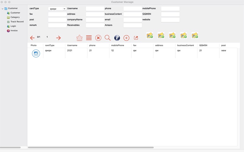 Screenshot #1 pour gestion des clients gestion