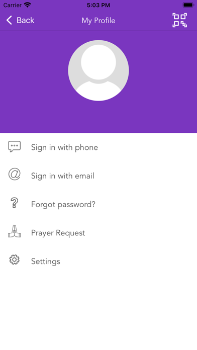 TouchPoint Catholic Parish Screenshot