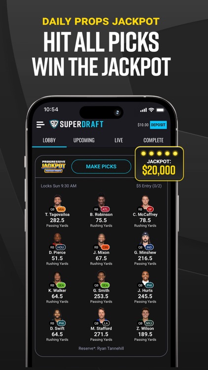 SuperDraft Fantasy Sports App