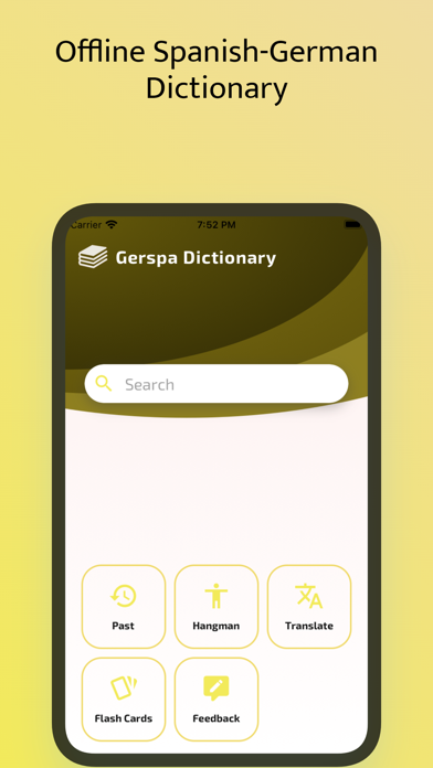 Gerspa Dictionary Screenshot