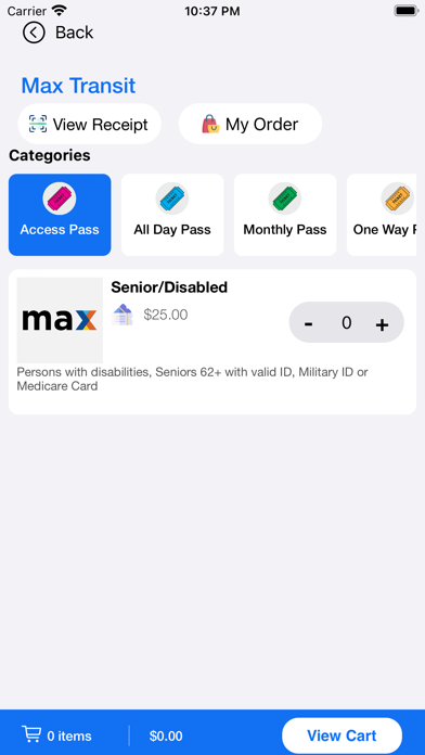Ecolane X4MaaS Screenshot