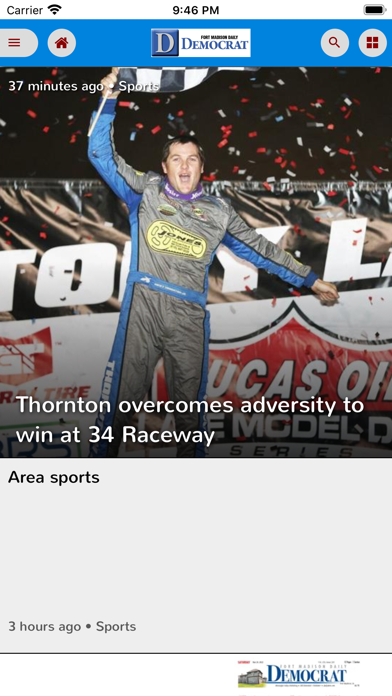 Fort Madison Daily Democrat Screenshot