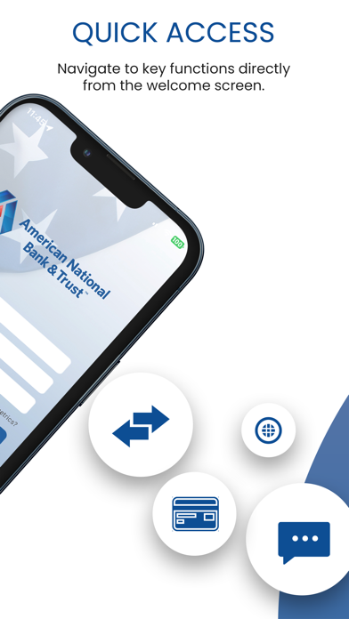 AmNat Bank & Trust Business Screenshot