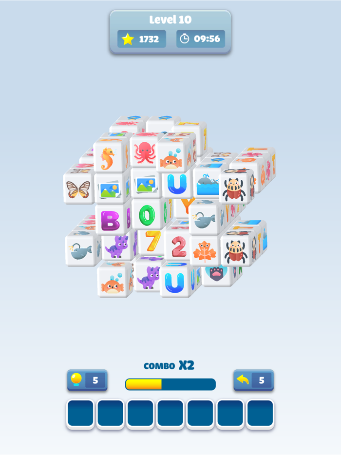 Cube Crush - 3D Match Puzzle