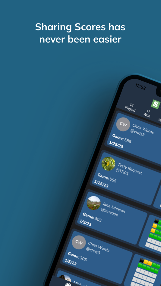 #1. Scordle - Track & Share Scores (iOS) 게시자: Bradley Zellman