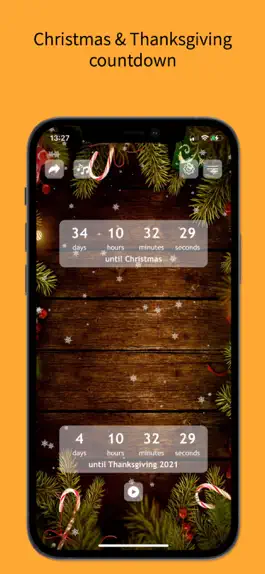 Game screenshot Christmas wallpaper & Counter. mod apk