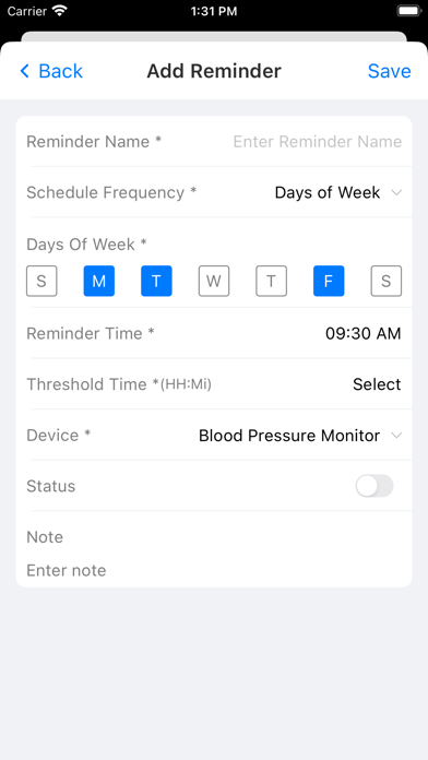 Blipcare Screenshot