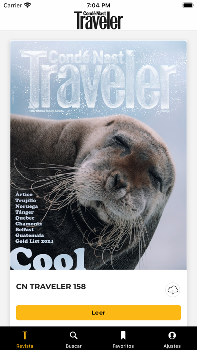 Conde Nast Traveler España Screenshot