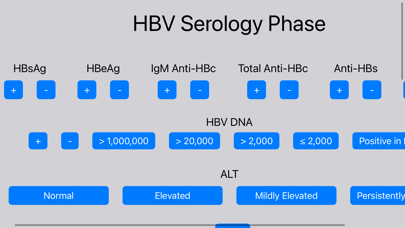Hepatitis B Serology Phase Screenshot
