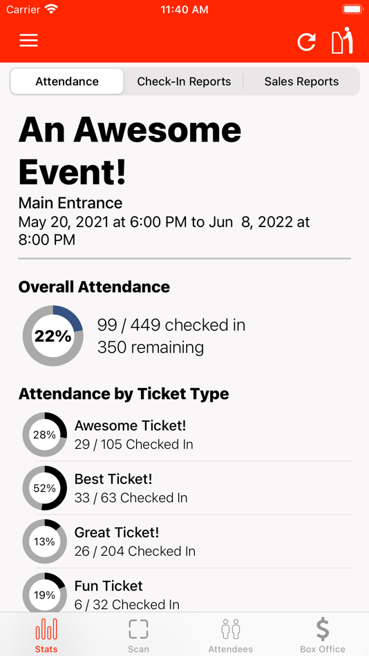 #3. Ticketsauce Check-In (iOS) 由: TicketSauce