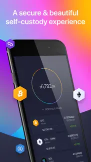 exodus: crypto bitcoin wallet iphone screenshot 1