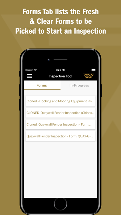 Trelleborg Inspection Tool Screenshot