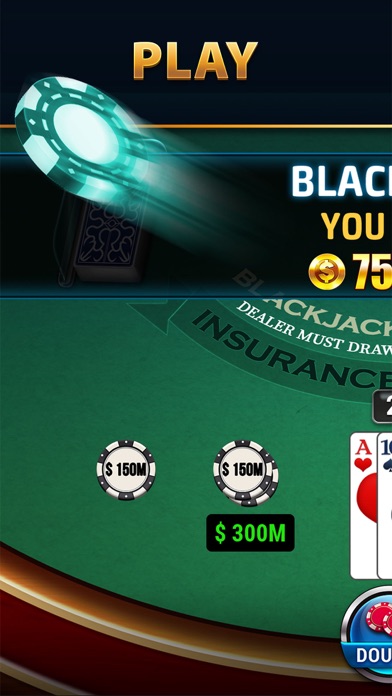 Blackjack Pro — 21 Card Gamesのおすすめ画像1