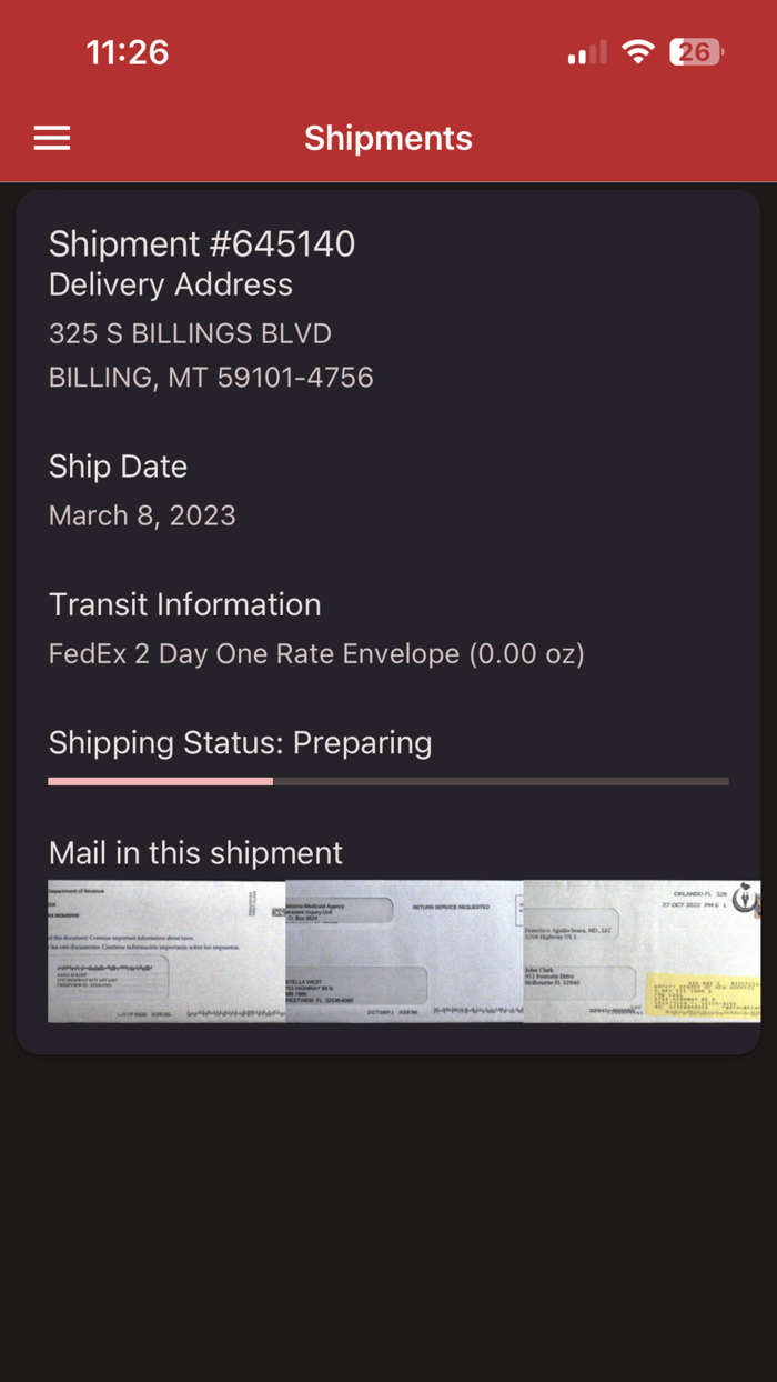 Good Sam Mail Service