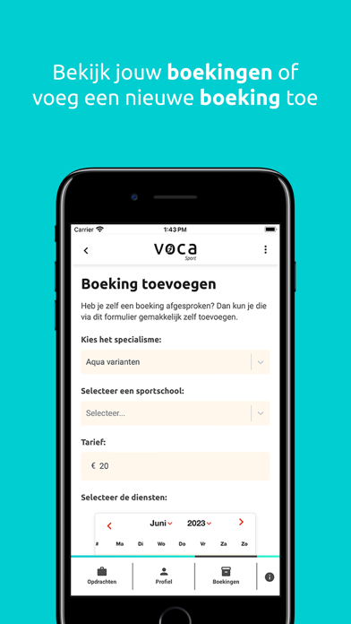 Voca Sport Screenshot