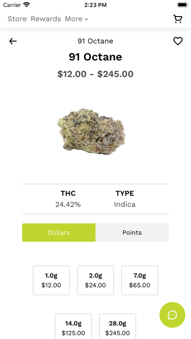 Western Oregon Dispensary Screenshot