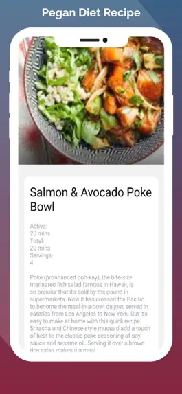 Game screenshot Pegan Diet Recipe hack