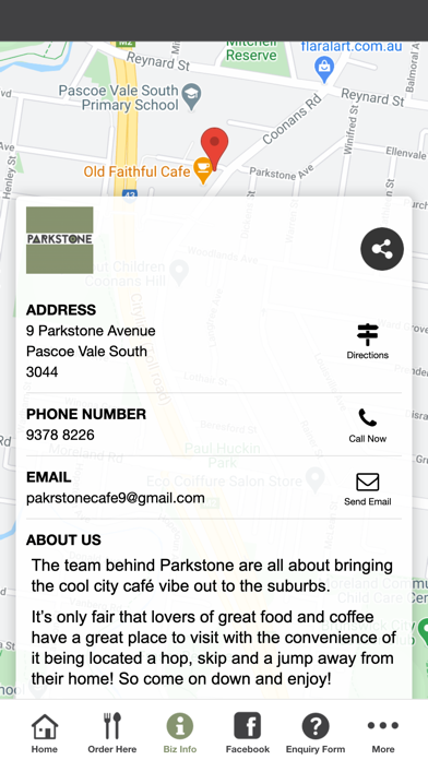 Screenshot #3 pour Parkstone Cafe