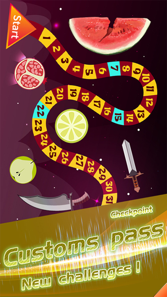 #5. Knife Challenge-shooting game (iOS) 由: 北京快博科斯信息技术有限公司