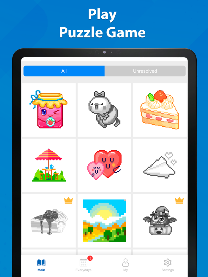 Pixel Magic Draw Art Numbers