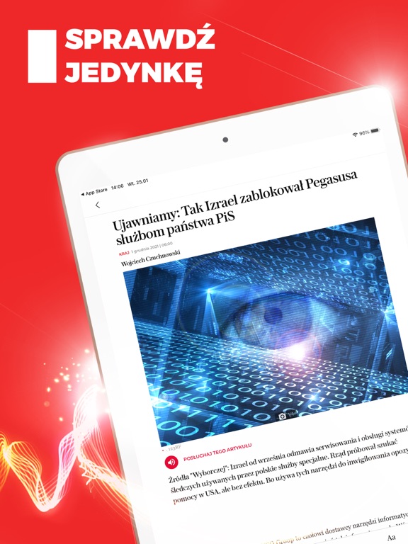 WYBORCZA: fakty, newsy, opinie iPad app afbeelding 1