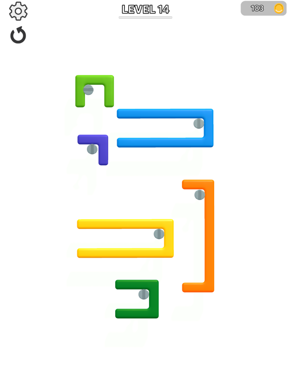 U Fall Puzzle iPad screenshot
