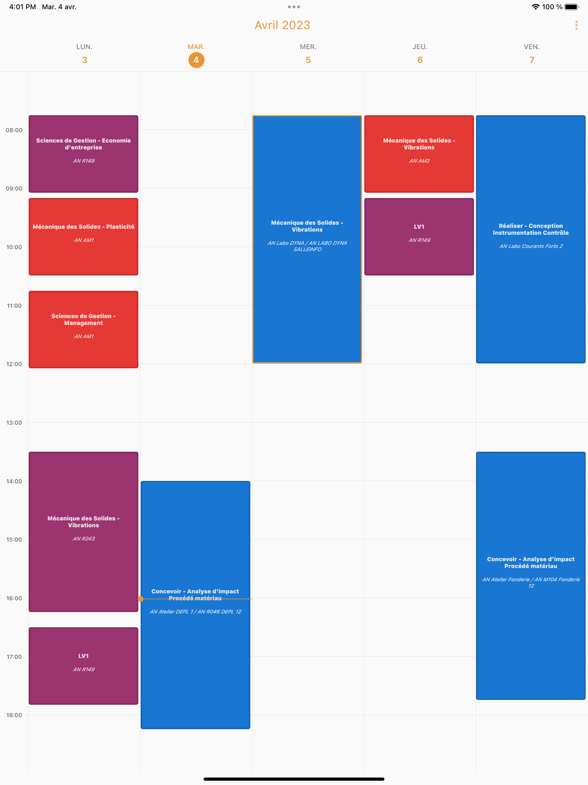 AM Calendar