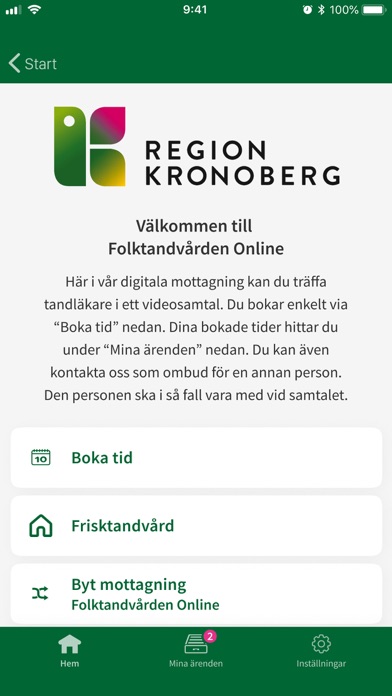 Screenshot #2 pour Min vård Kronoberg