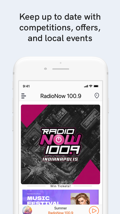 RadioNow 100.9 Screenshot