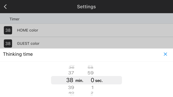 Simple Curling Scoreboard