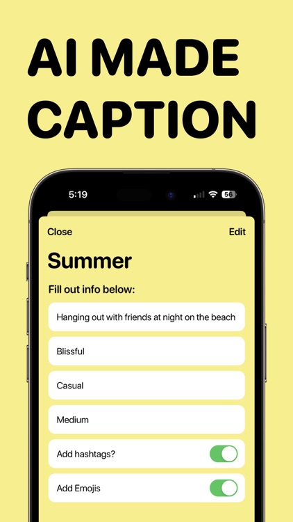 AI Caption Generator