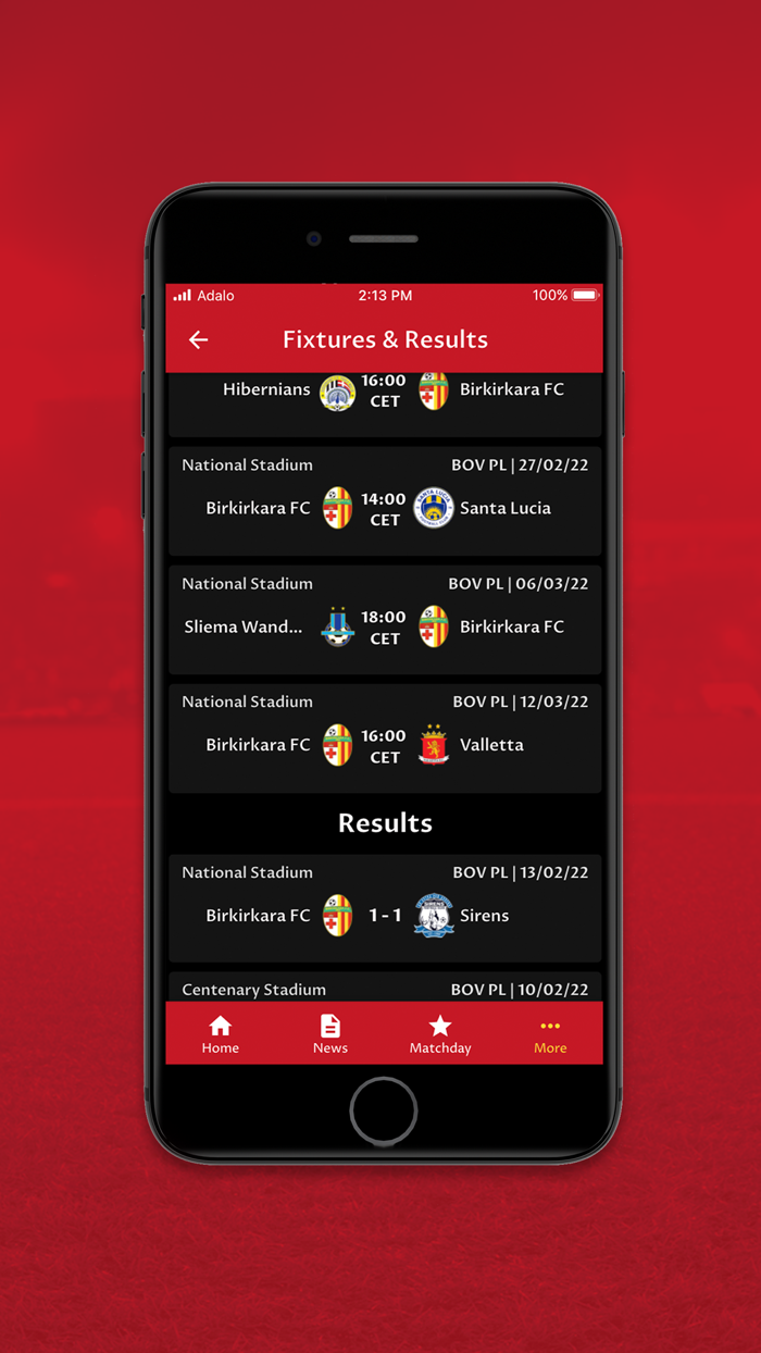Birkirkara FC Official App