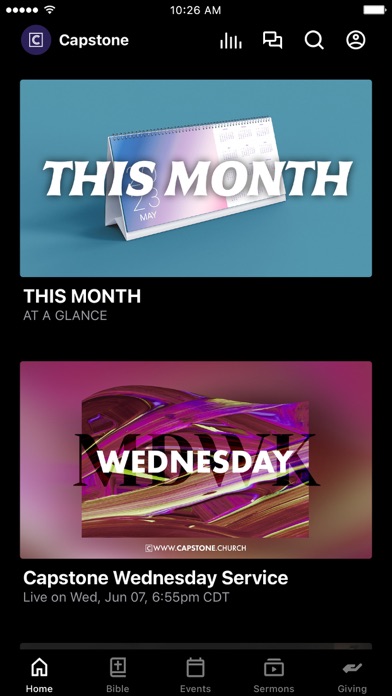 Capstone Church TX Screenshot