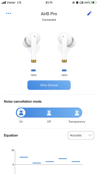 AirB - BKAV headphone control Screenshot