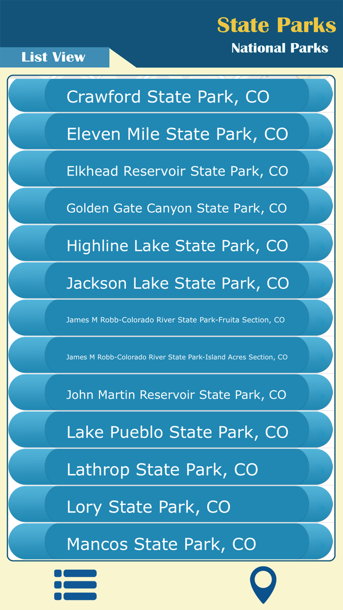 Colorado-State and National Park