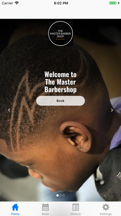 The Master Barbershop App Screenshot