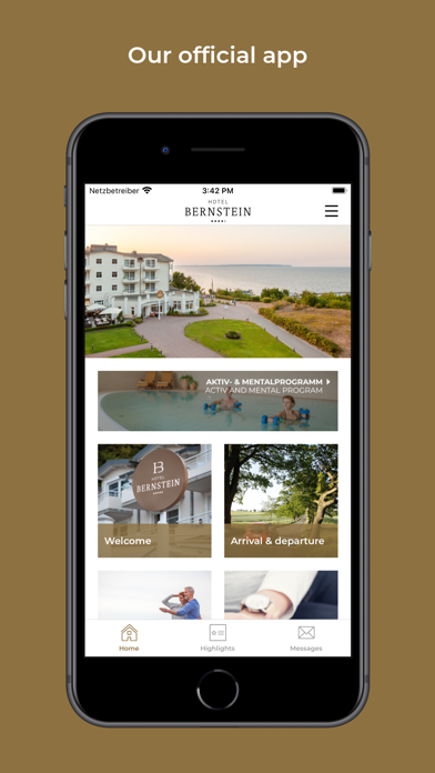 Hotel Bernstein Sellin Screenshot