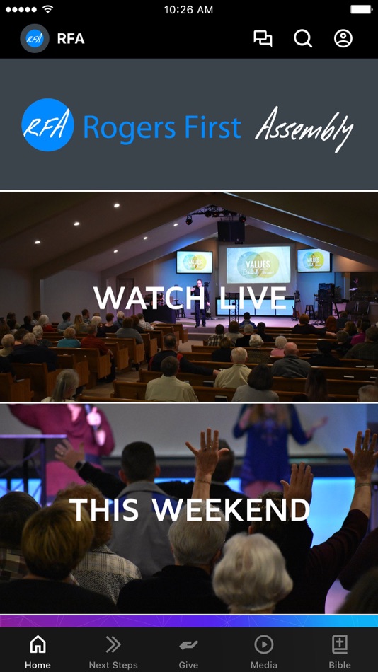 #1. Rogers First Assembly (iOS) 由: First Assembly Of God Church (Rogers)