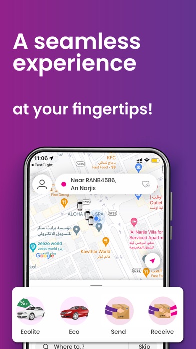 Jeeny - Book Affordable Rides Screenshot