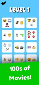 Guess The Movie: Emoji Quiz screenshot #2 for iPhone