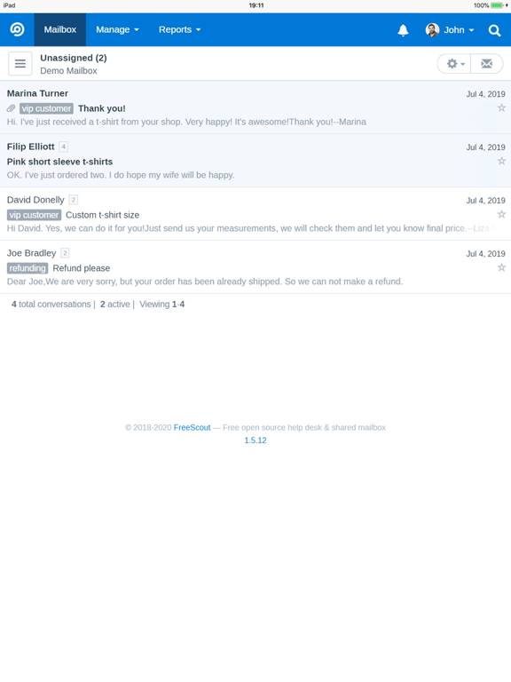 Screenshot #5 pour FreeScout