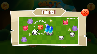 Catty Diamond Defense Game Screenshot