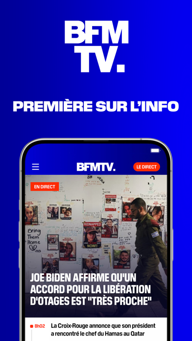 Screenshot #1 pour BFM TV - radio et info en live