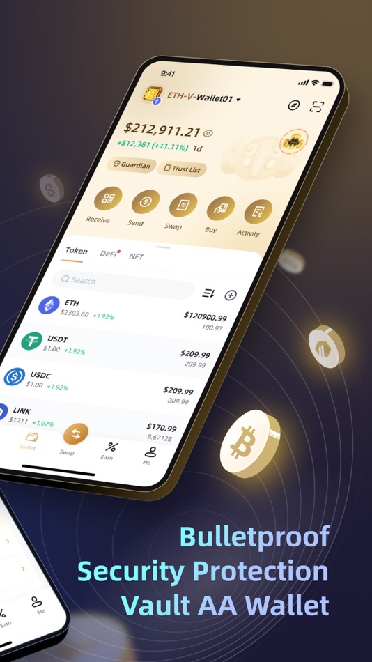 #2. Echooo : Crypto AA Wallet&DeFi (iOS) 由: Echooo Labs Pte Ltd
