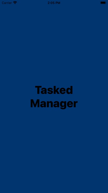 Tasked Manager