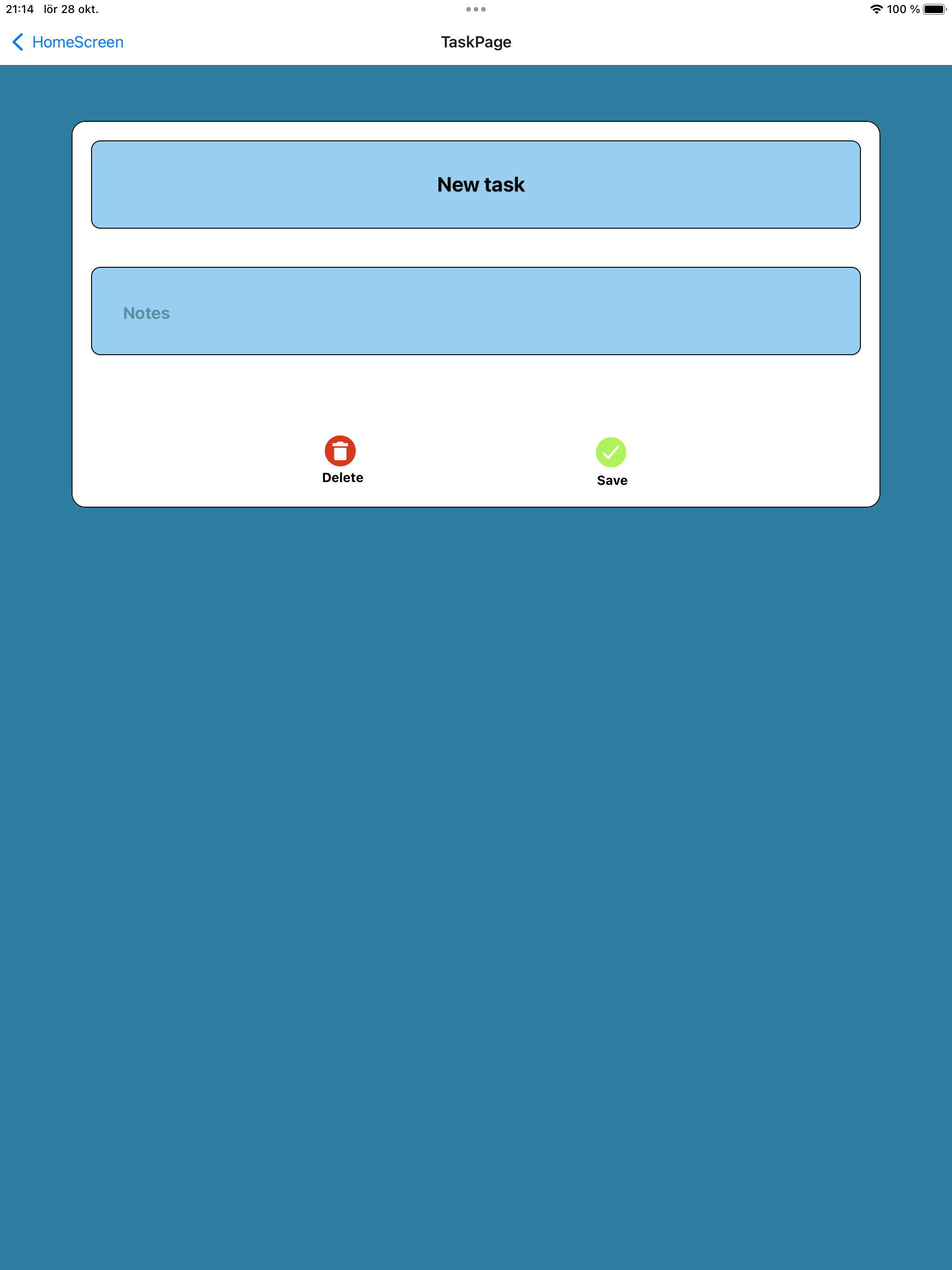 Tasks To Do