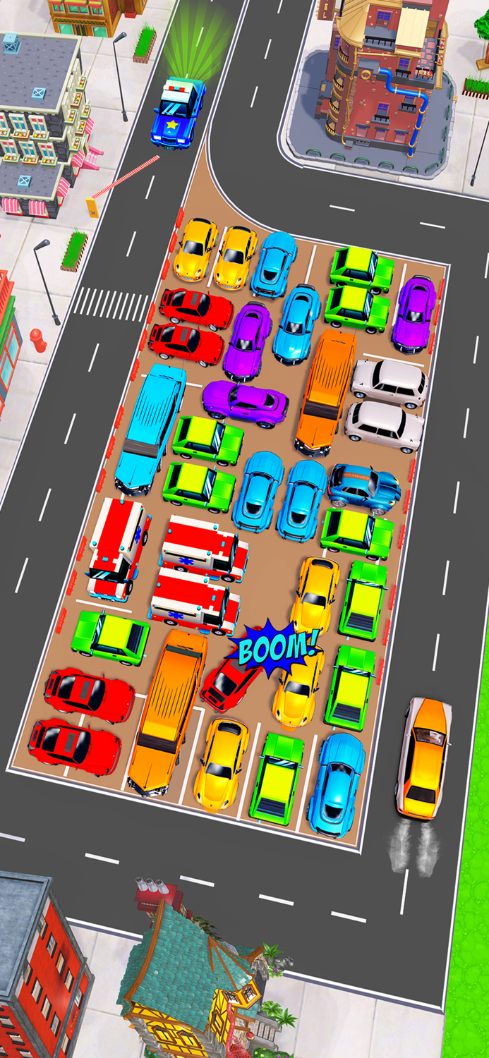 Rush Madness Car Parking Game