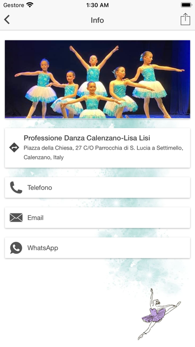 Professione Danza e Spettacolo Screenshot