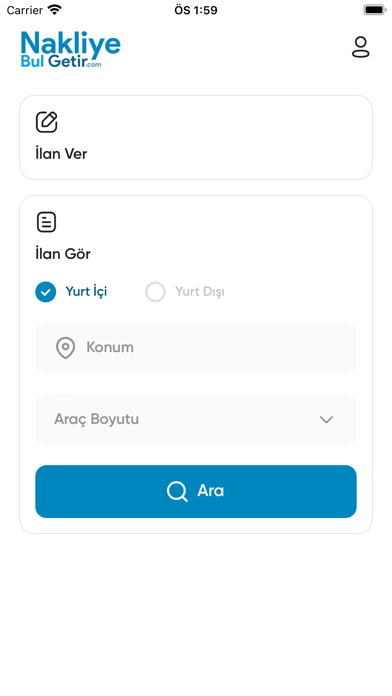 Nakliye Bul Getir Screenshot