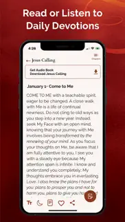 jesus calling devotional iphone screenshot 2